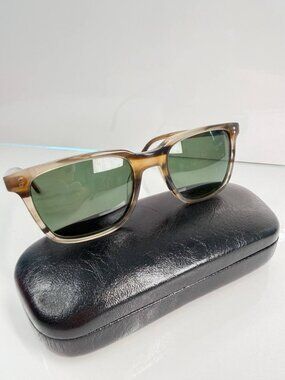 Carfia Polarized Sunglasses – Brown Crystal Frame – Designed in Italy